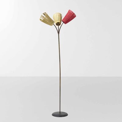 Lampada da Terra a Tre Diffusori