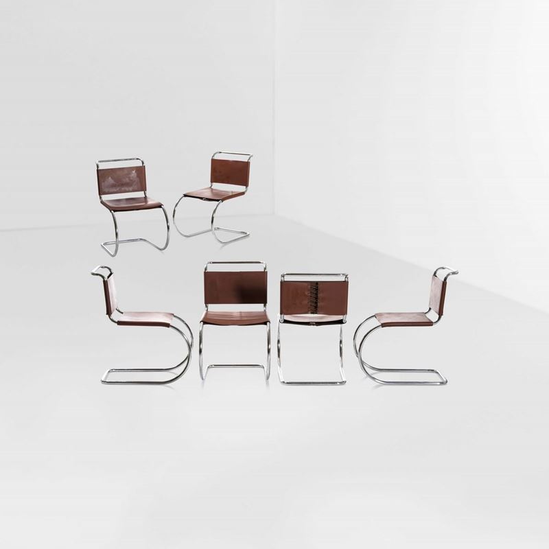 Marcel Breuer : Sei sedie  - Asta Design - Cambi Casa d'Aste