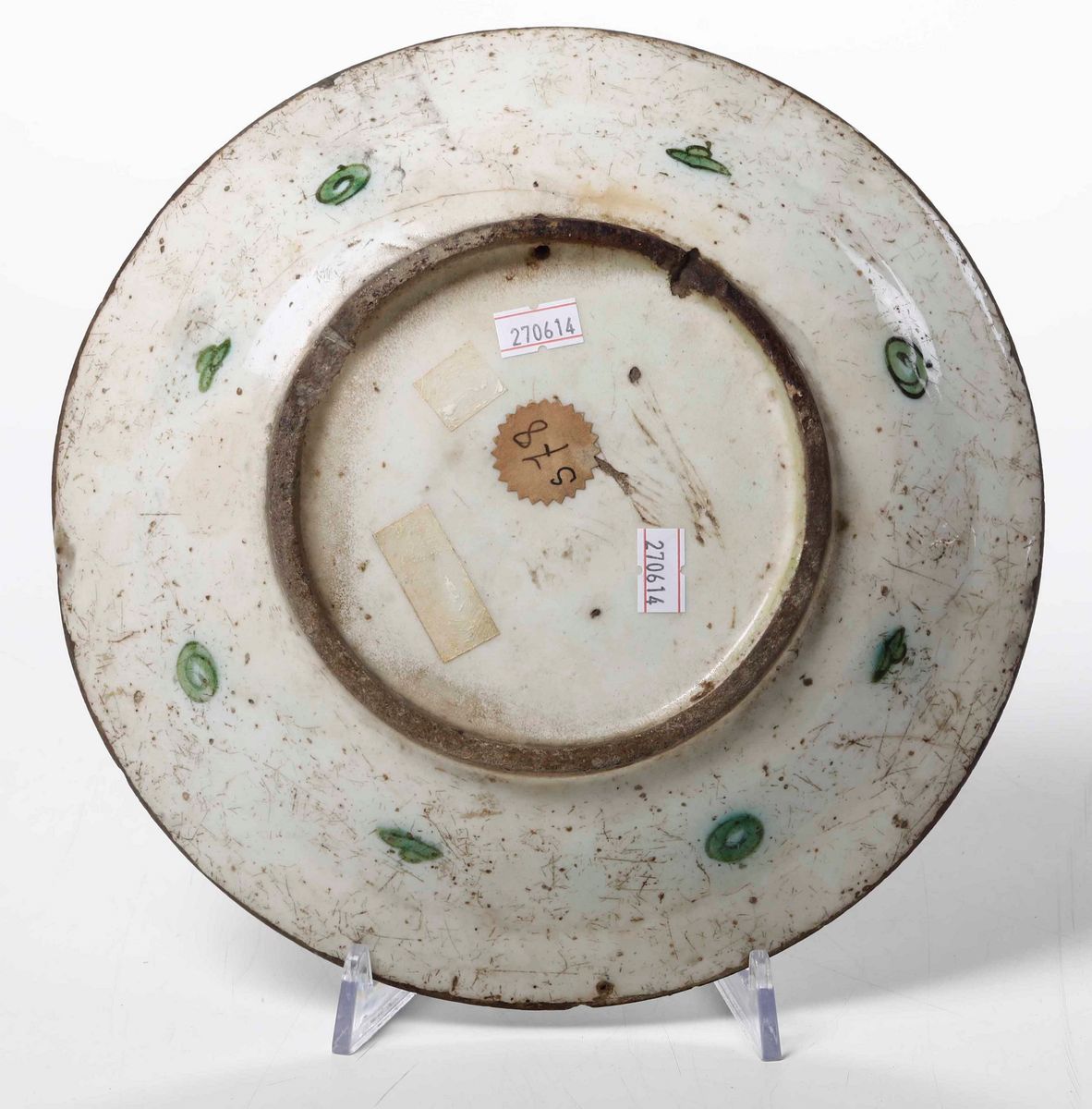 Piattoturchia, Iznik, Verso a Fine del XVI Secolo
