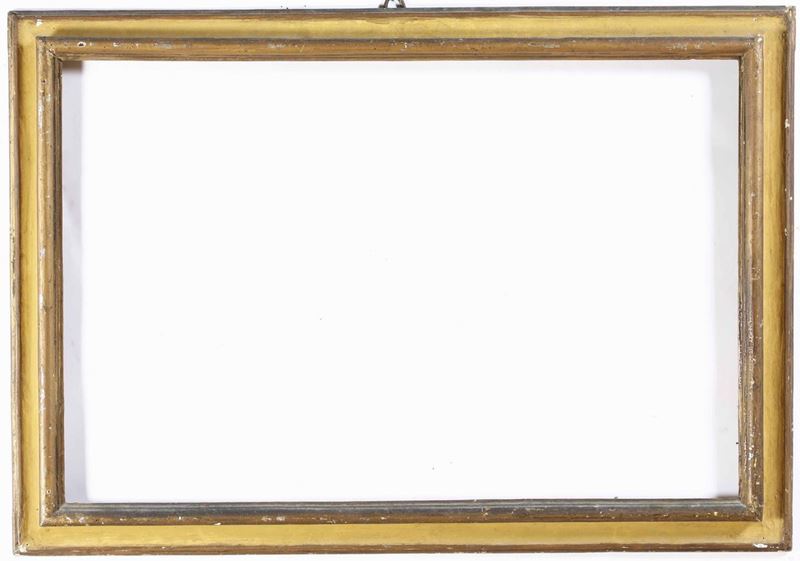 Cornice in legno laccato, Emilia XVIII secolo  - Auction Frames - Cambi Casa d'Aste