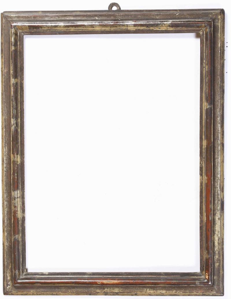 Cornice argentata, Toscana XVIII secolo  - Auction Frames - Cambi Casa d'Aste