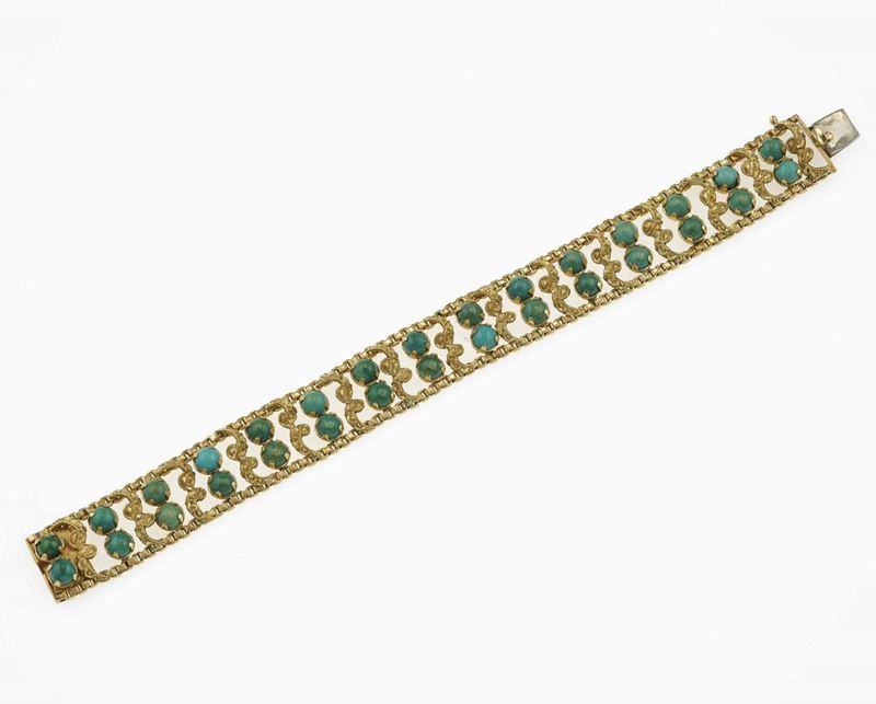 Braccialetto con pietre dure  - Asta Fine Jewels - Cambi Casa d'Aste