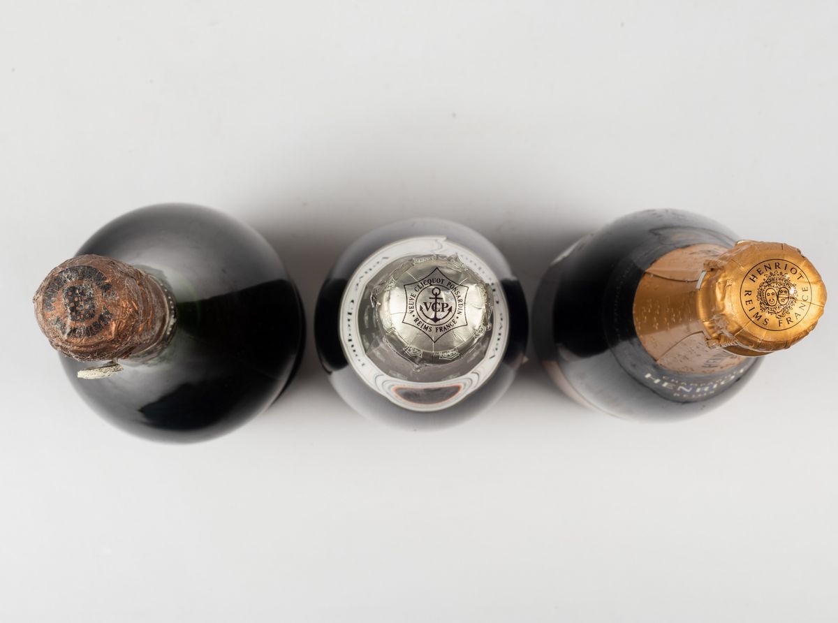 Philipponnat, Champagne Clos De Goisseshenriot, Champagne Brut Roséveuve Clicquot, Champagne Demi...
