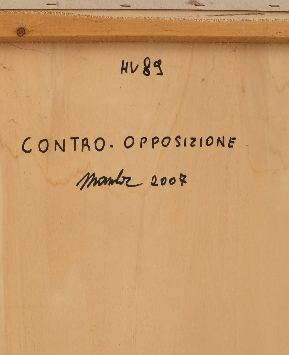 Renato Mambor - Contro Opposizione