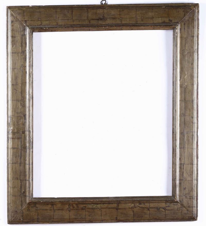 Cornice a cassetta argentata. XVII secolo  - Auction Frames - Cambi Casa d'Aste