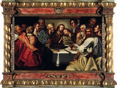 Scuola del XVII Secolo Ultima Cena