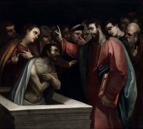 Girolamo Muziano - Resurrezione di Lazzaro