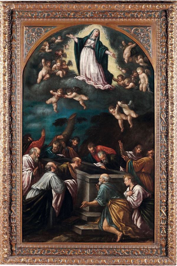 Francesco Bassano - Assunzione della Vergine