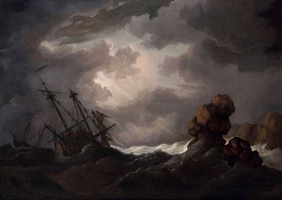 Veliero in Balia della Tempesta