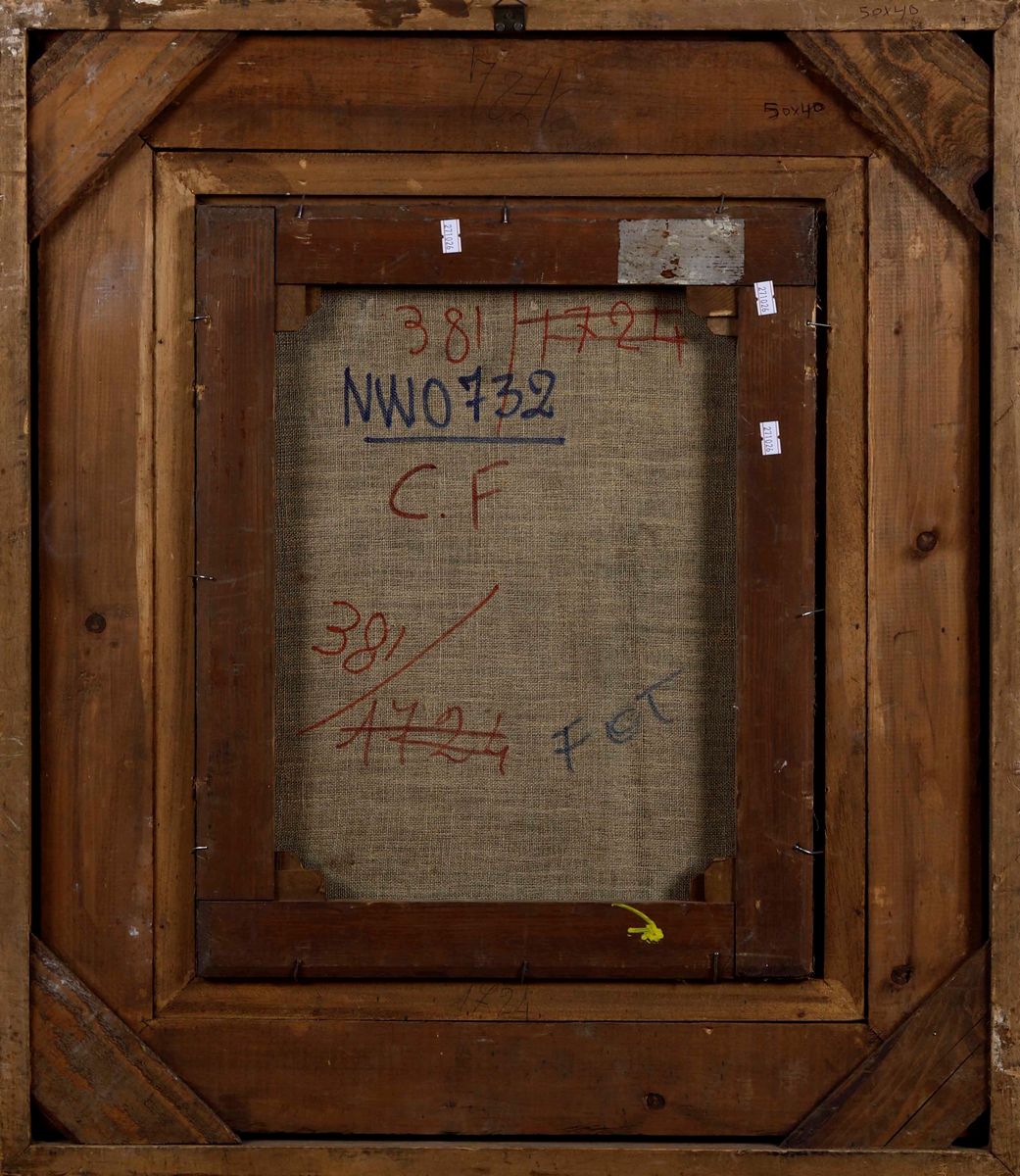 Scuola del XVIII Secolo Volto di San Carlo