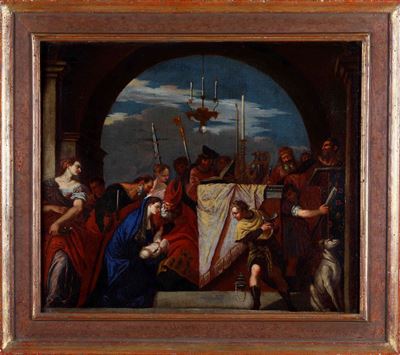 Scuola del XVII Secolo Presentazione al Tempio