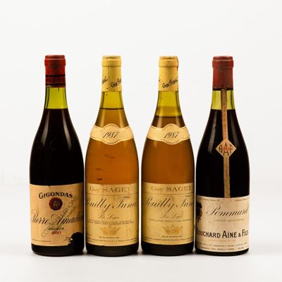Domaine Guy Saget, Pouilly Fumé Les Logesbouchard Aine & Fils, Pommardpierre Amadieu, Gigondas