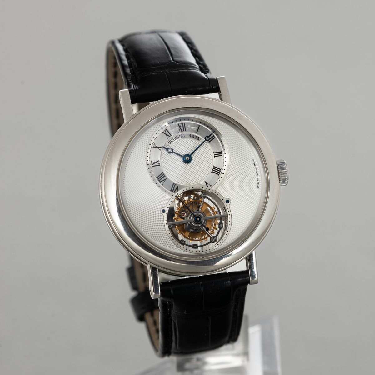 Breguet - Classique Complication Tourbillon Ref 5357 in Platino, Carica Manuale, Fondello a Vista...