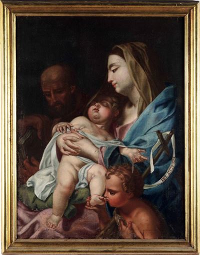Sacra Famiglia con San Giovannino