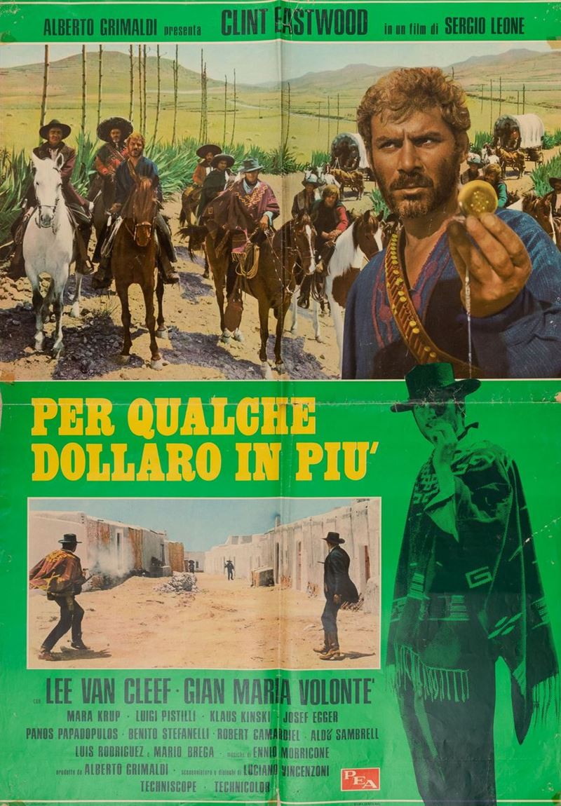 Per Qualche Dollaro in Più  - Auction POP Culture and Vintage Posters - Cambi Casa d'Aste