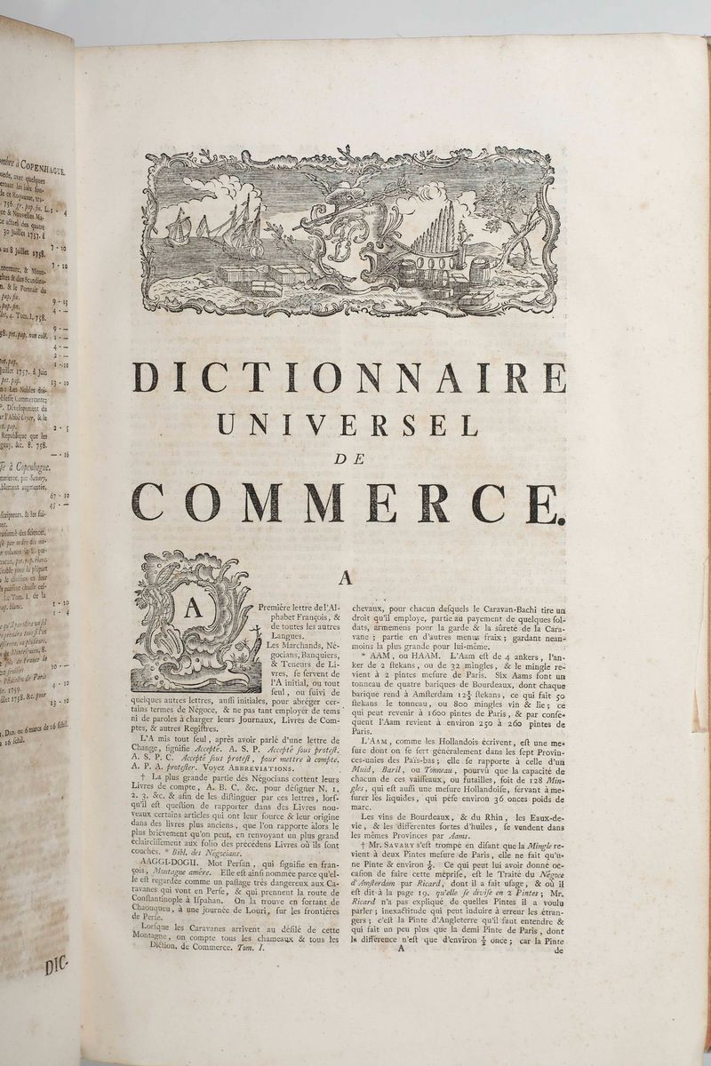 Savary Des Burlons (jacques) Dictionnaire Universel De Commerce, D'histoire Naturelle Et Des Arts...