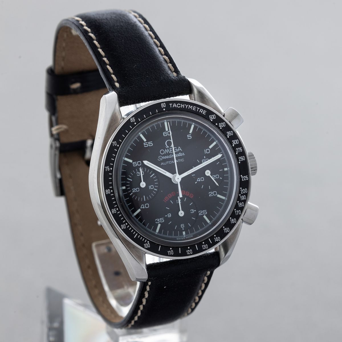 Omega - Speedmaster Reduced Automatico in Acciaio Realizzato per il 100° Anniversario Milan. Cron...