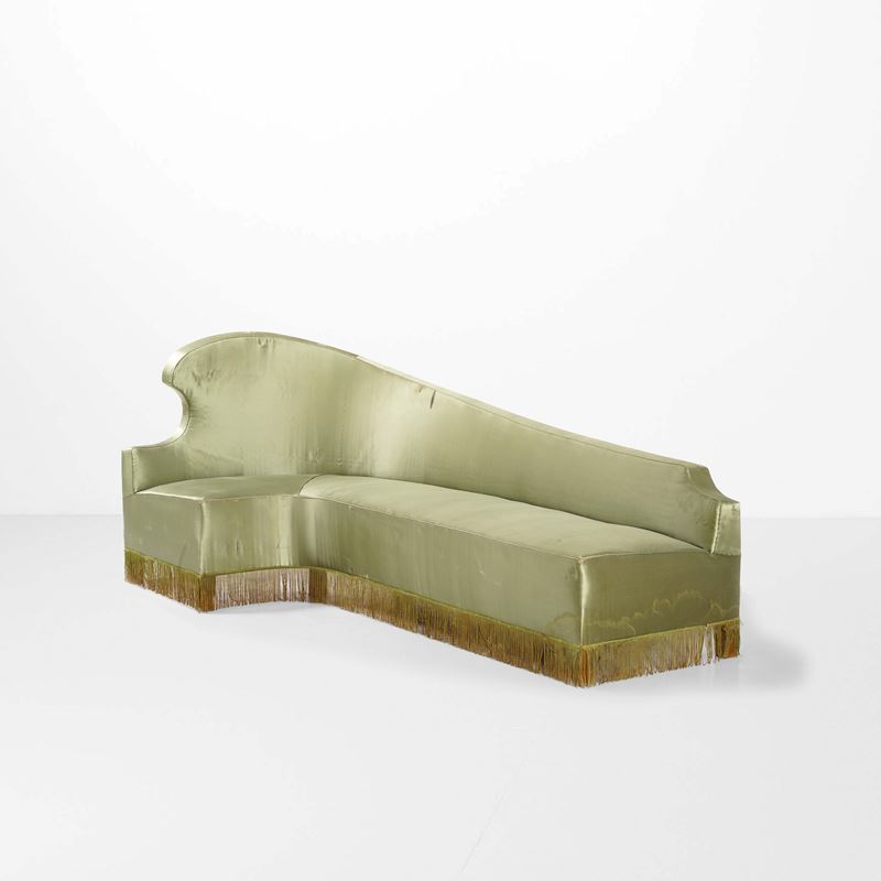 Cesare Lacca : Grande divano angolare  - Asta Design - Cambi Casa d'Aste