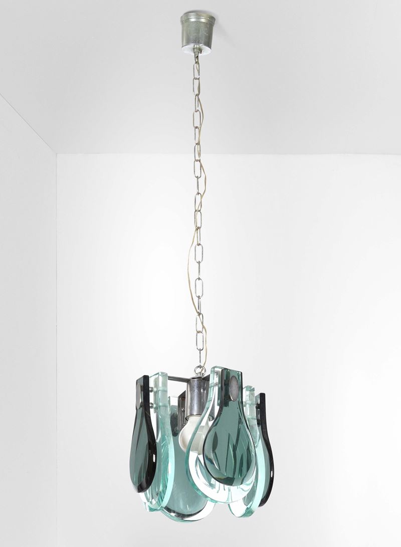 Una lampada a sospensione  - Auction 20th century furniture - Cambi Casa d'Aste