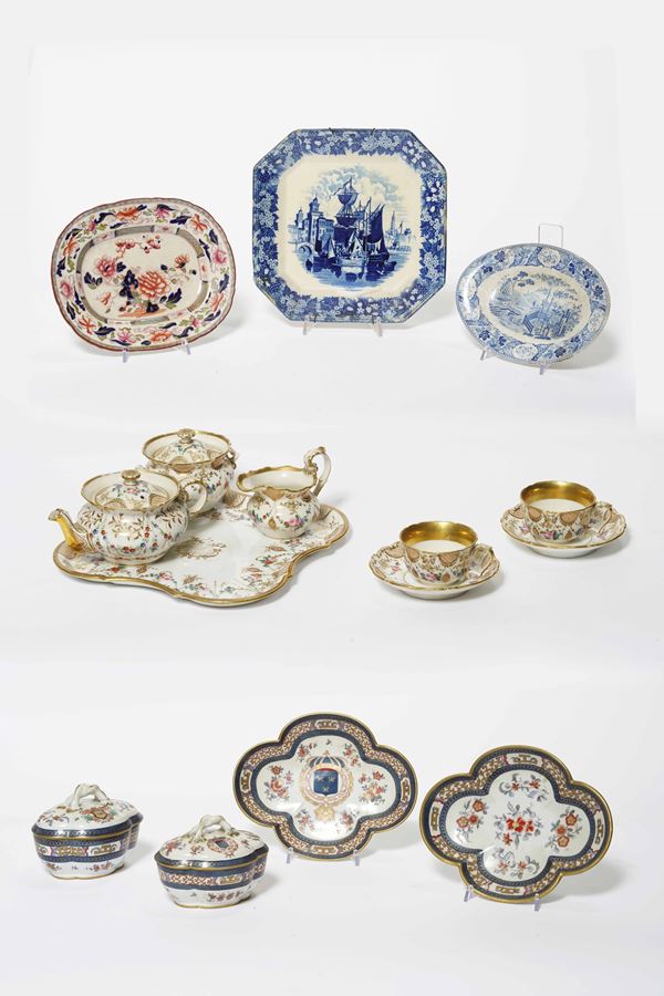 Servizio da tè tête-à-tête, XIX secolo.