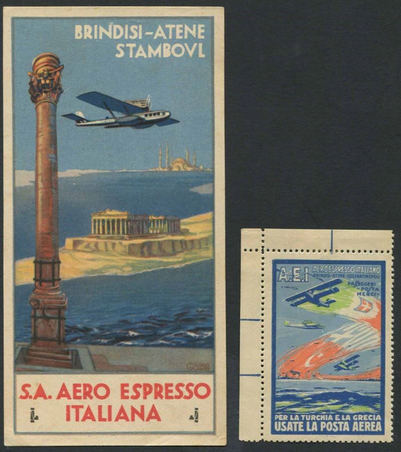 1926, Società Anonima Aeropresso Italiano  - Auction Philately and Postal History - Cambi Casa d'Aste