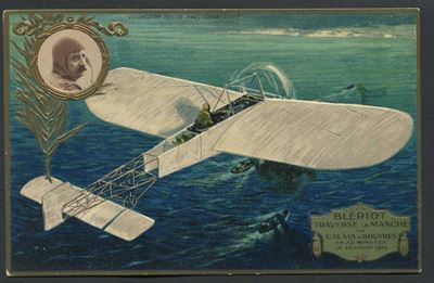 1909, Due Cartoline Illustrate, una Edizione Francese e L'altra Tedesca