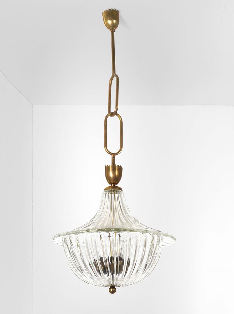 Seguso : Lampada a sospensione  - Auction Design Lab - Cambi Casa d'Aste
