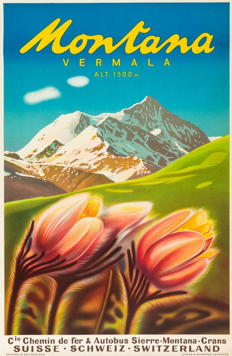 Montana- Vermala  - Auction POP Culture and Vintage Posters - Cambi Casa d'Aste