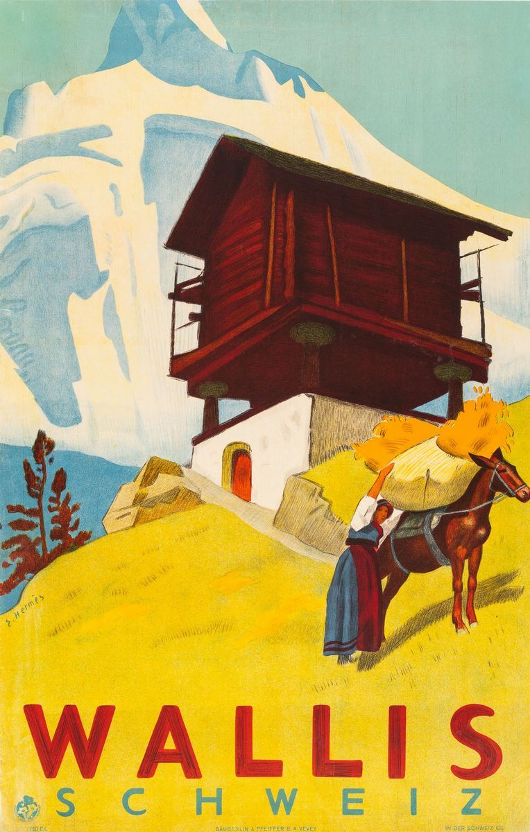E. Hermes : Wallis  - Auction POP Culture and Vintage Posters - Cambi Casa d'Aste