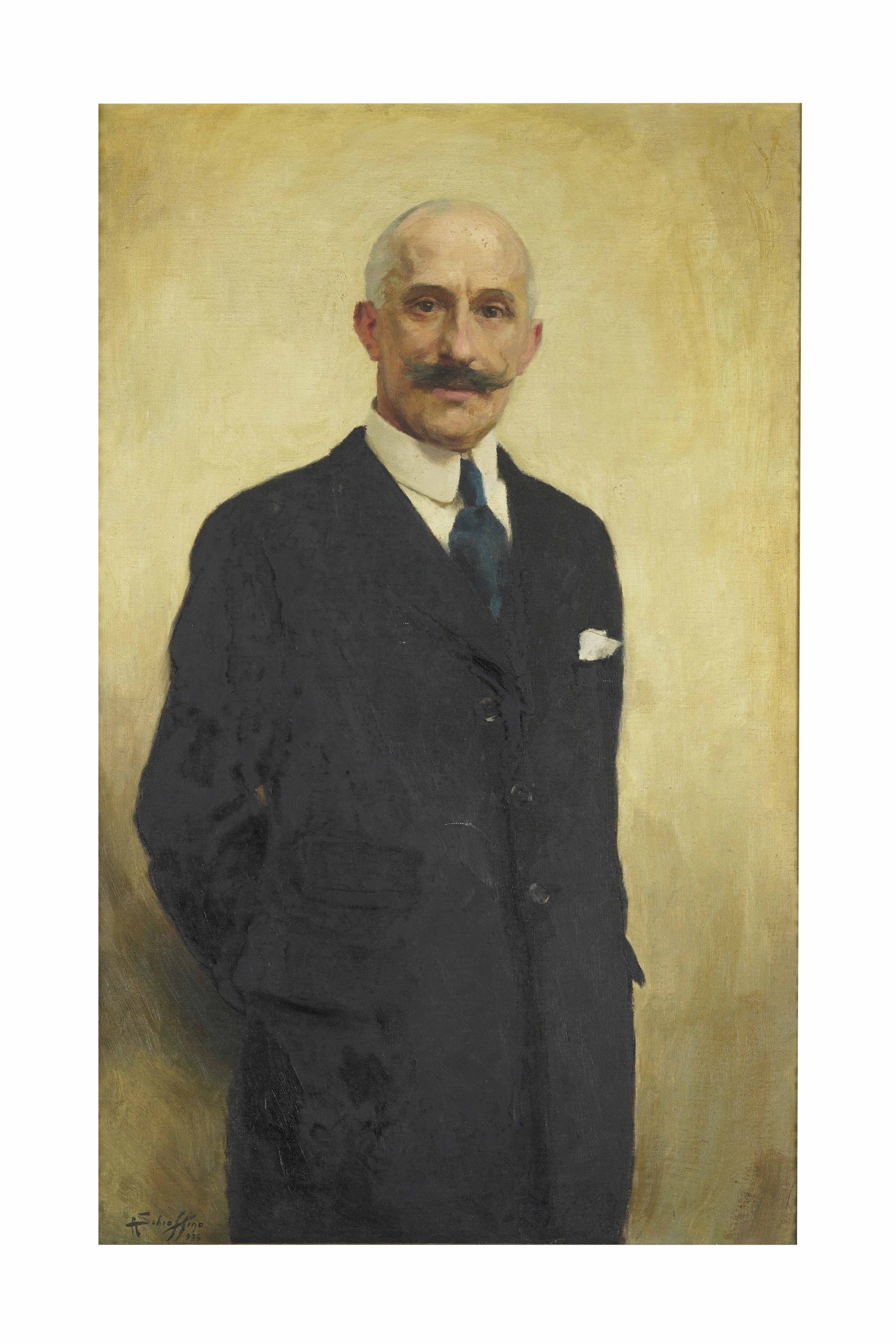 Antonio Schiaffino - Ritratto di Gentiluomo, 1933