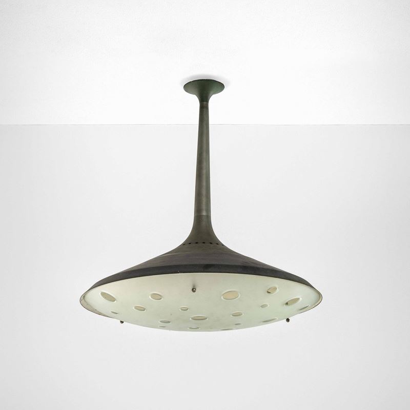 Max Ingrand : Lampada a sospensione mod. 2045  - Auction Fine Design - Cambi Casa d'Aste