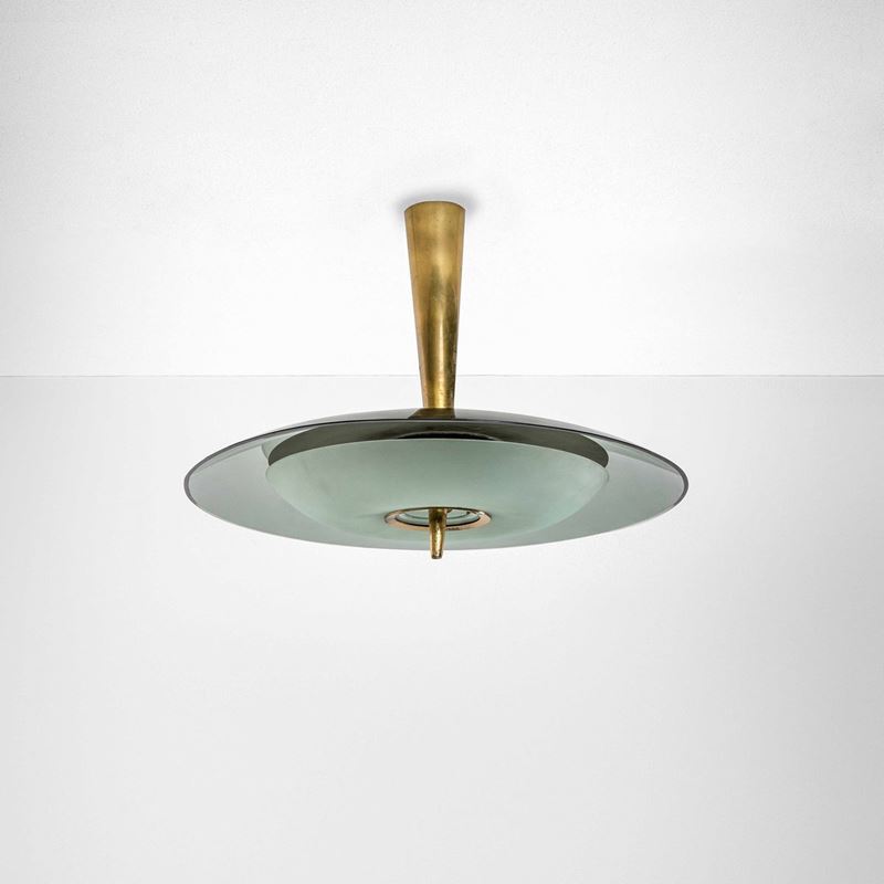 Max Ingrand : Lampada a sospensione mod. 1462A  - Auction Fine Design - Cambi Casa d'Aste