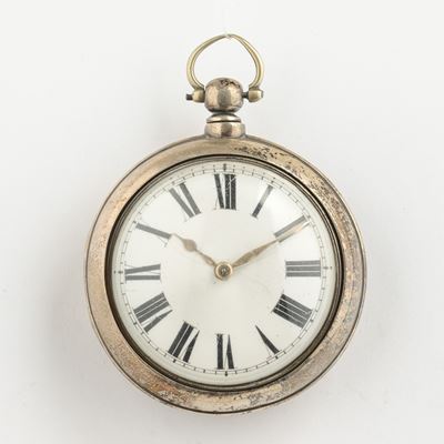 “richard Eade” Orologio da Tasca Inglese in Doppia Cassa, Movimento con Scappamento a Verga, 1840...