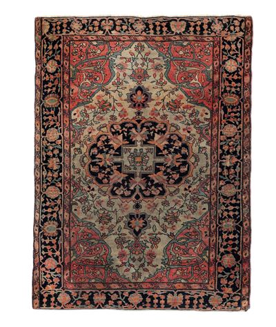 Tappeto Sarouk, Persia, fine XIX - inizio XX secolo, 140x102 cm