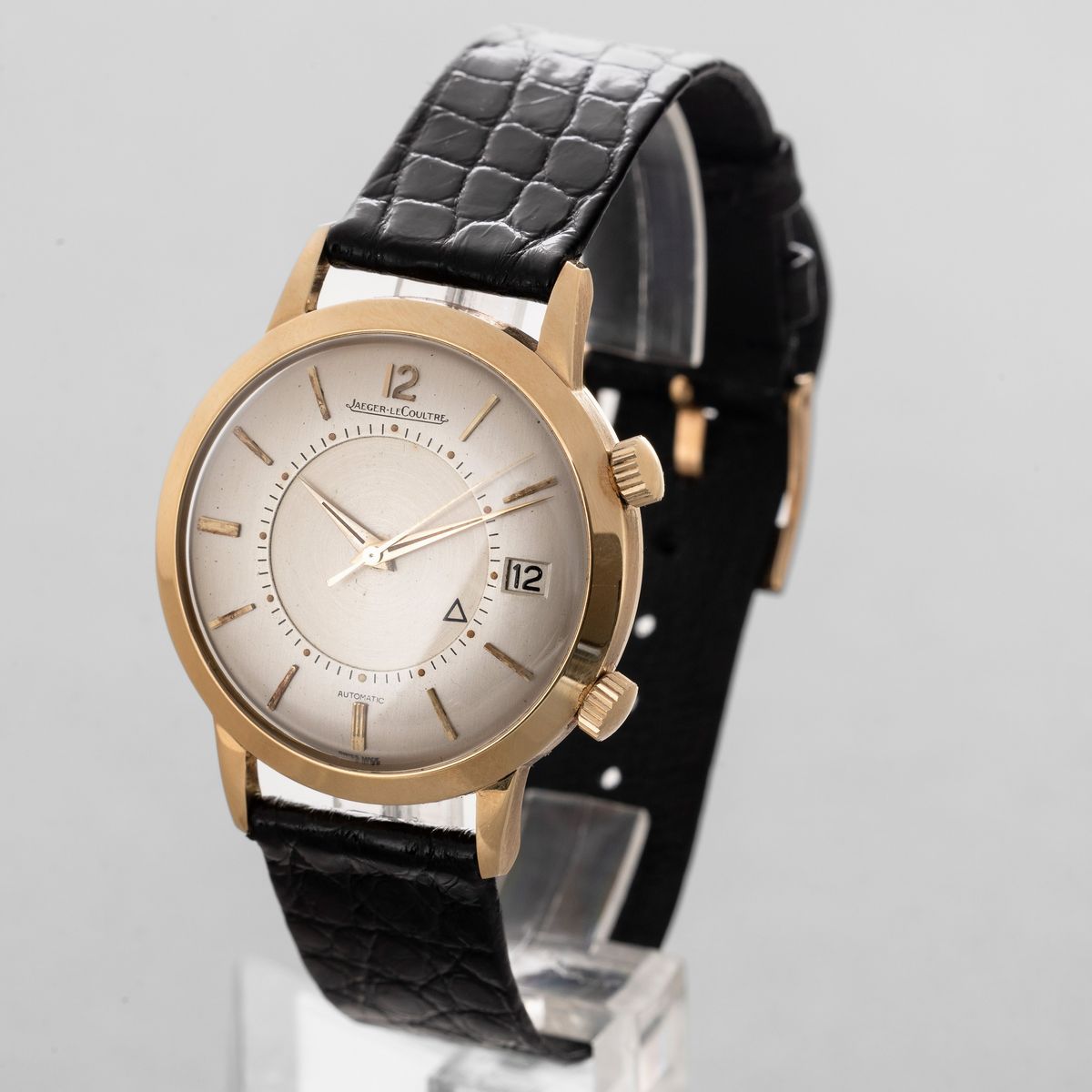 Jaeger Lecoultre - Memovox in Oro Giallo 18k Movimento Automatico Carica a Martello con Datario e...