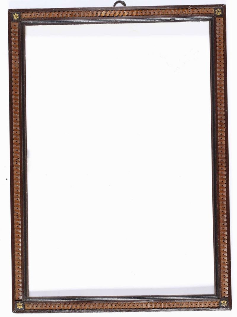 Cornice neoclassica in legno. Torino XVIII-XIX secolo  - Auction Frames - Cambi Casa d'Aste