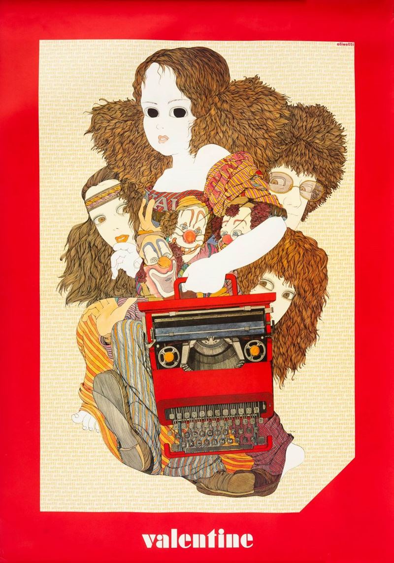 Artista non identificato : Olivetti Valentine  - Auction POP Culture and Vintage Posters - Cambi Casa d'Aste