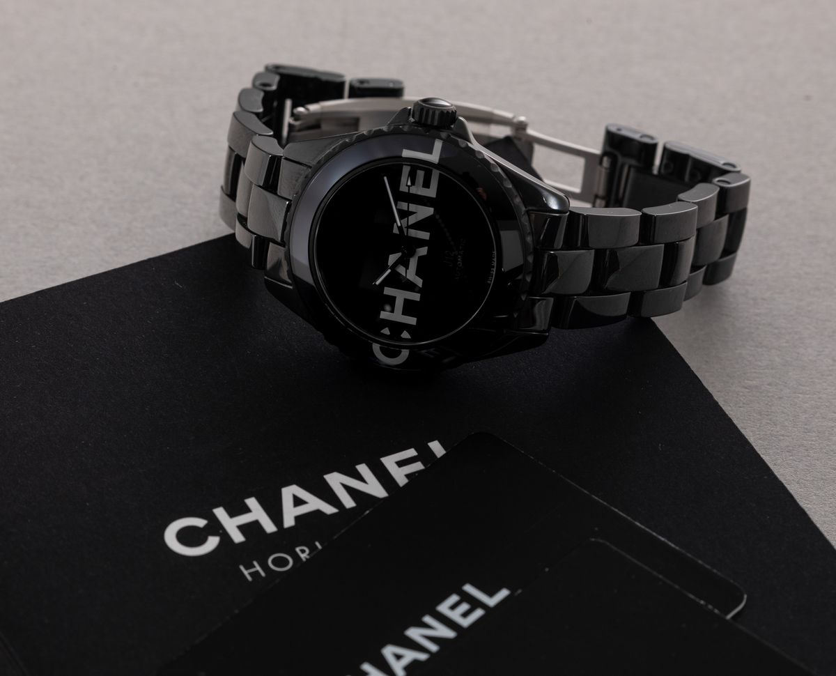 Chanel - Wanted De Chanel Edizione Limitata in Ceramica Nera, con Movimento Automatico Certificaz...