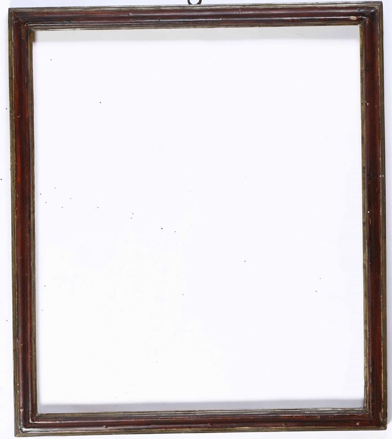 Cornice in legno laccato. XVIII secolo  - Auction Frames - Cambi Casa d'Aste