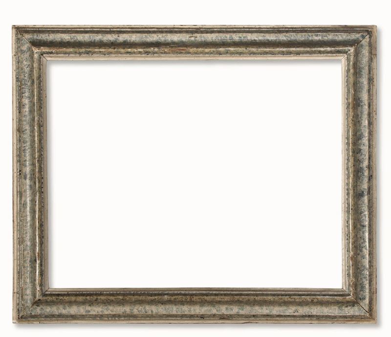 Cornice in legno laccato a finto marmo. Marche XVIII secolo  - Auction Frames - Cambi Casa d'Aste