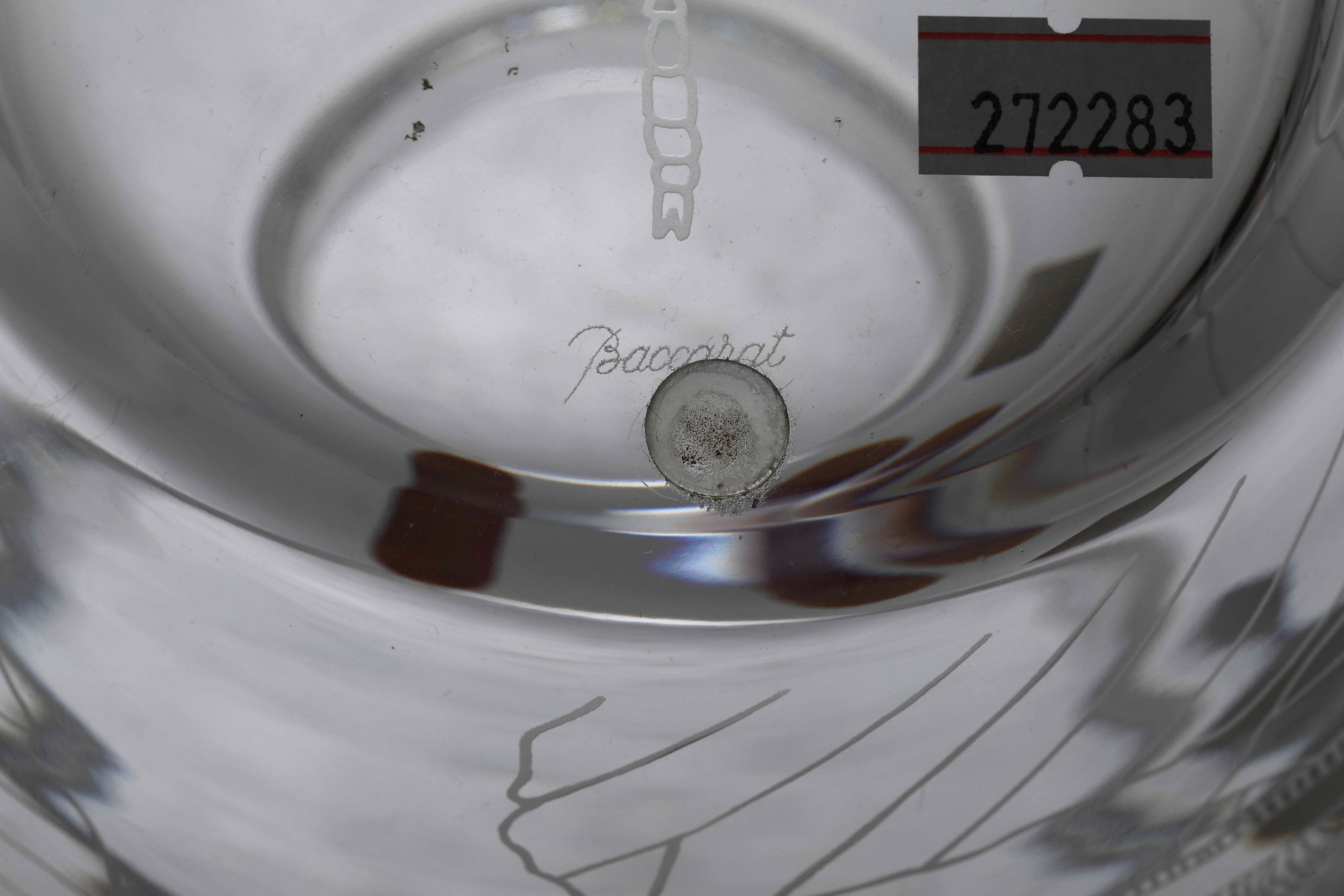 Vaso.francia, Manifattura Baccarat, XX Secolo.
