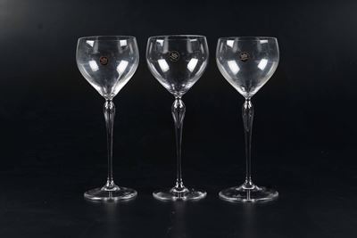 Diciotto Calici “maître”germania, Manifattura Rosenthal, Fine del XX Secolodesign di Michael Boeh...