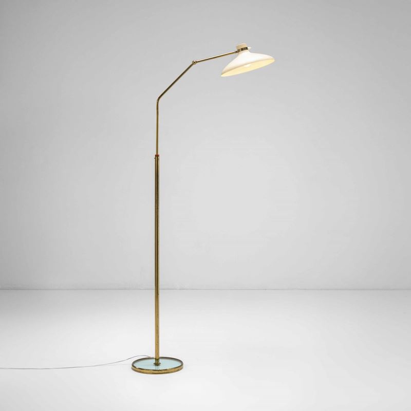 Gio Ponti : Lampada da terra estensibile orientabile mod. 1967  - Asta Fine Design - Cambi Casa d'Aste