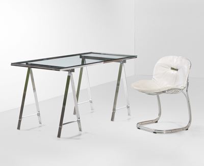 Set di Scrivania con Sedia