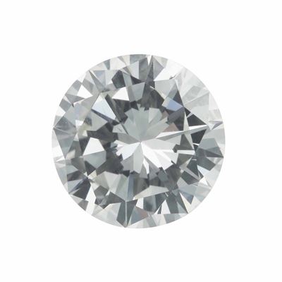 Diamante, taglio brillante, ct 4.04, colore L, caratteristiche interne VS1