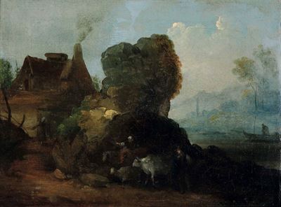 Paesaggio con Pastori e Armenti