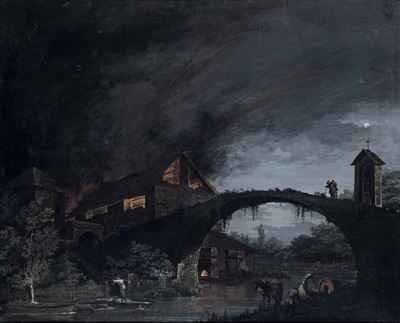 Villaggio in Fiamme