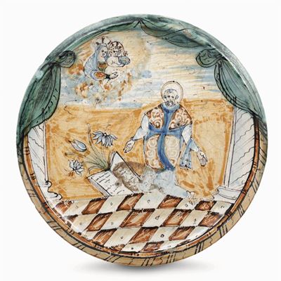 Alzata Deruta, Inizio XVIII Secolo