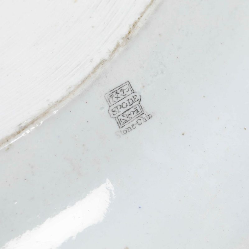 Grande Piattoinghilterra, Manifattura di Spode, XIX Secolo