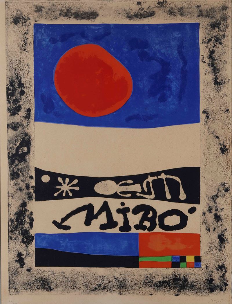 Joan Mir&#242; : L'Exposition d'oeuvres recentes (Exhibition Recent Works)   [..]